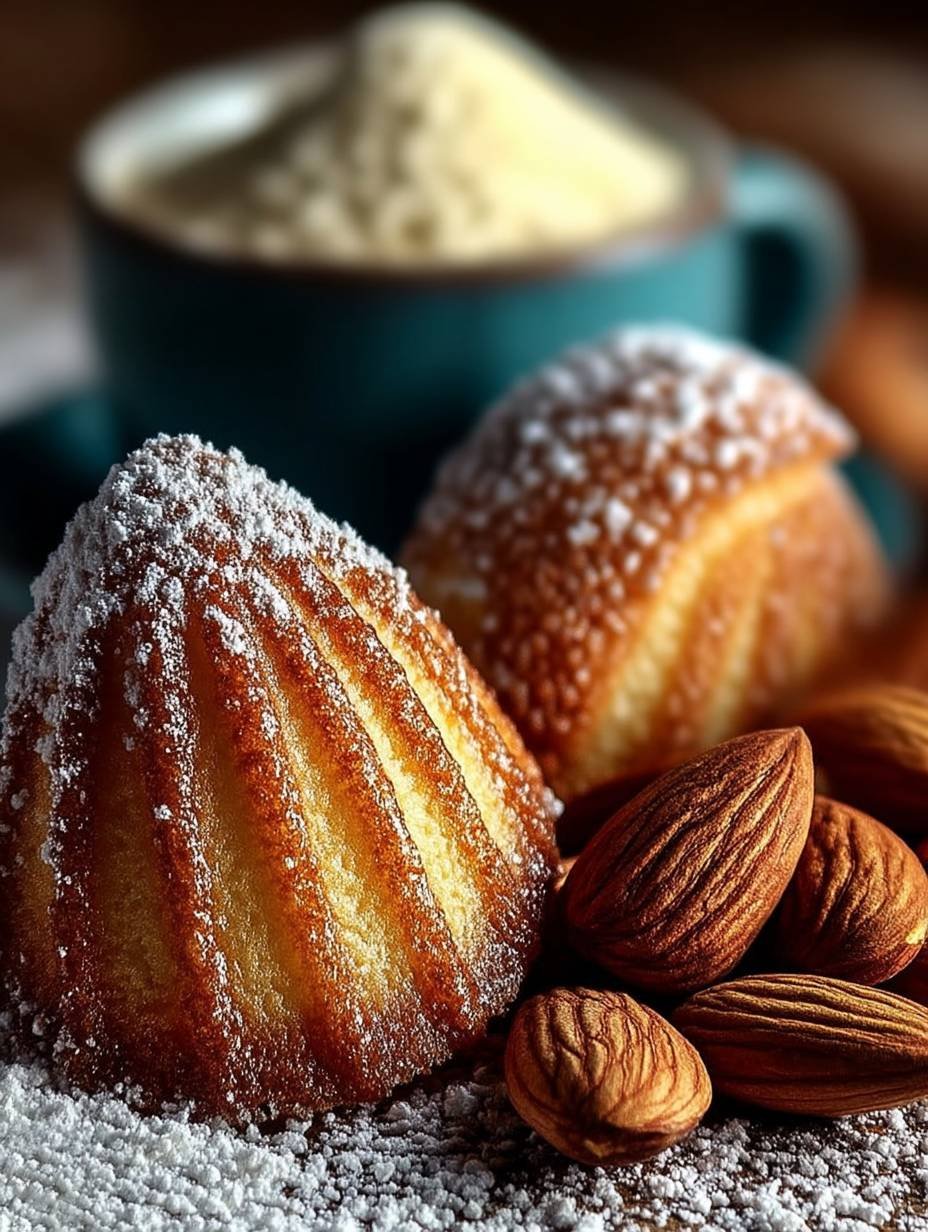 Madeleines à la poudre d'amandes image 2