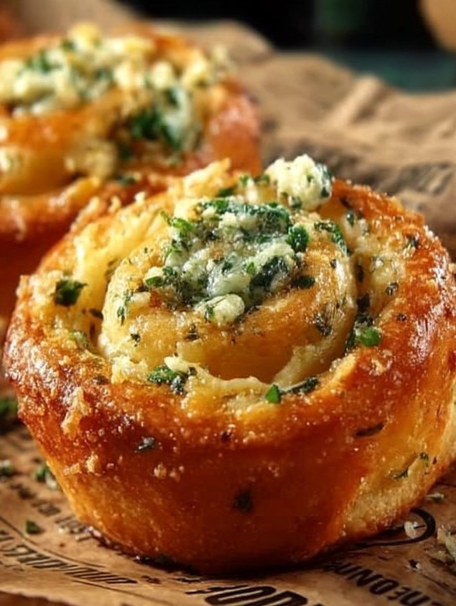 Petits pains italiens à l’ail persil et parmesan image 2