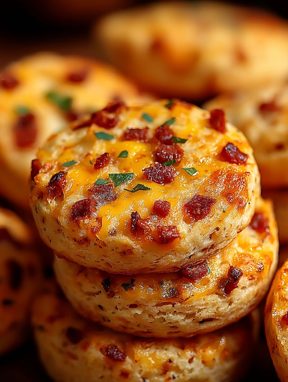 Biscuits Apéro au Chorizo & Emmental Prêts en 15 min de cuisson ! image 2