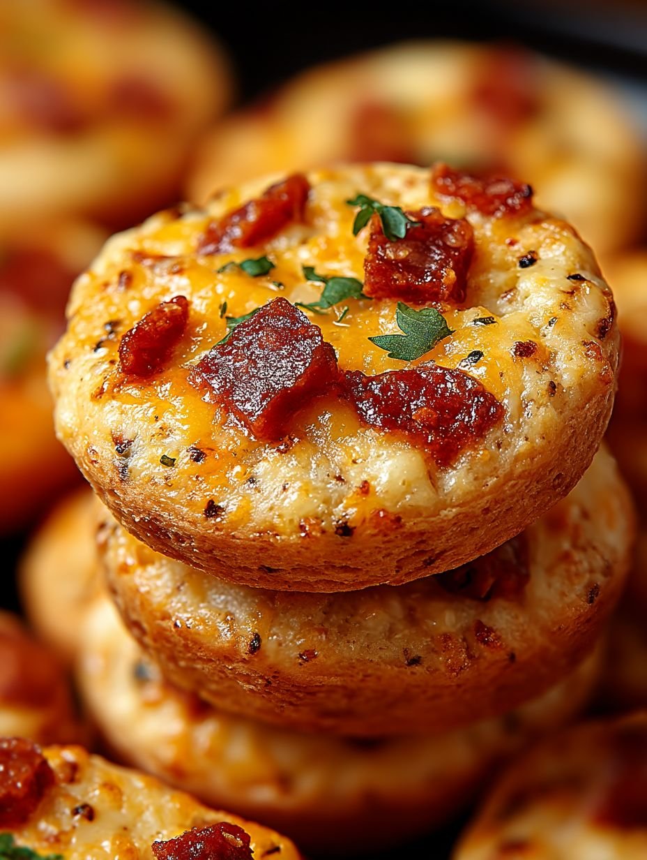Biscuits Apéro au Chorizo & Emmental Prêts en 15 min de cuisson ! image 2