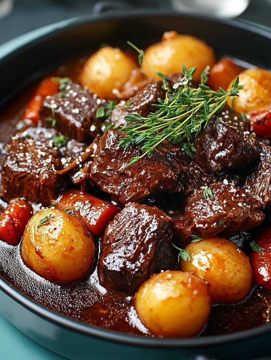 Boeuf Bourguignon Recette Traditionnelle et Facile image 2