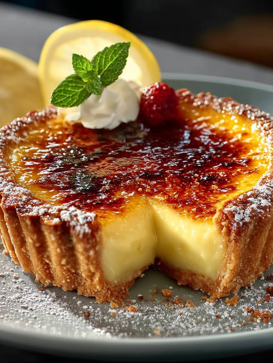 Délice de Tarte Crème Brûlée Citron image 2