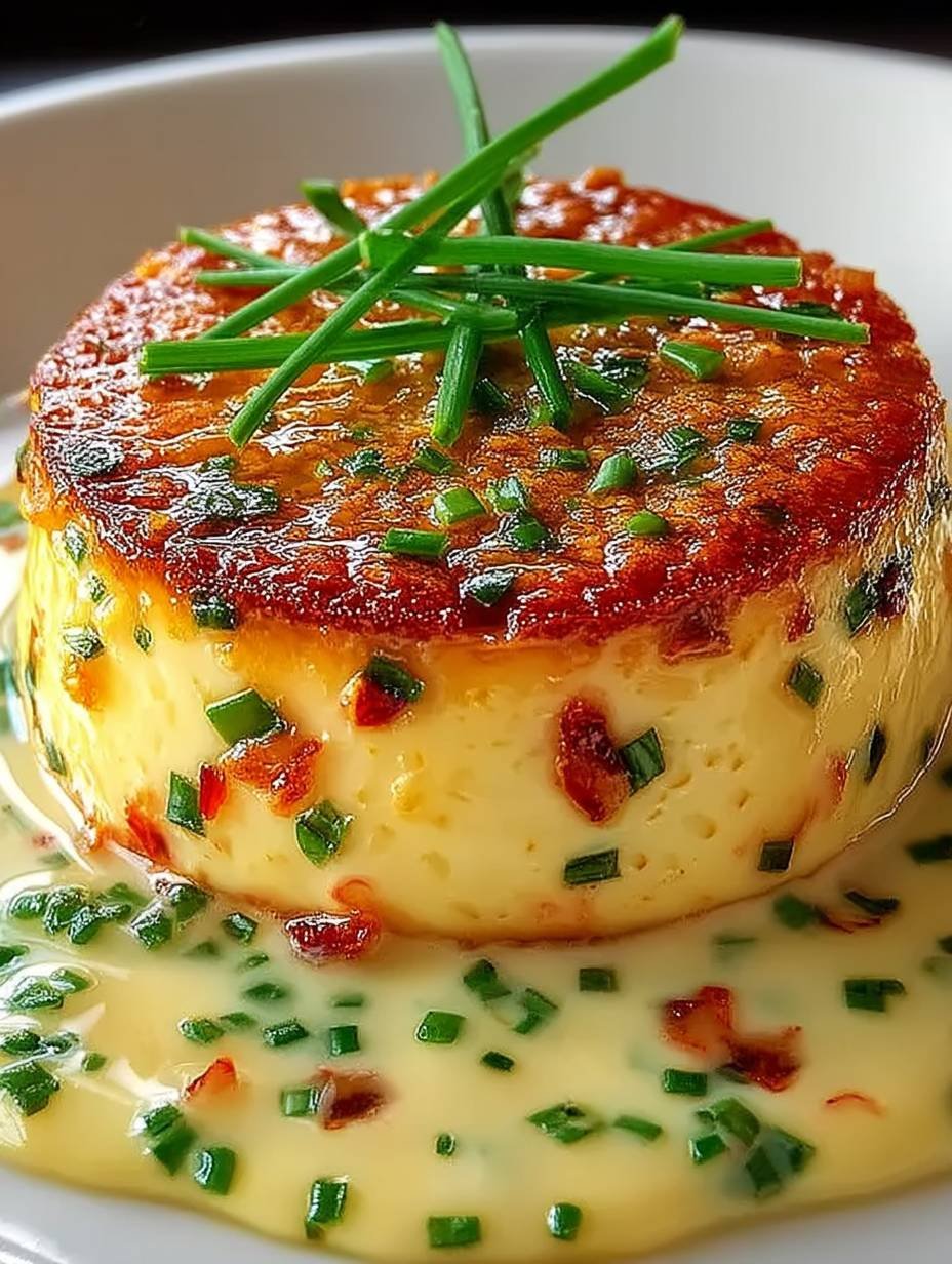 Douceur Marine : Flan de Crabe & Sauce Ciboulette Fraîche image 2