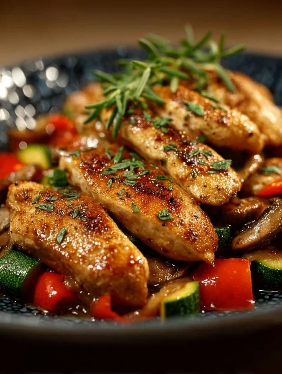 ÉMINCÉ DE POULET LÉGER image 2