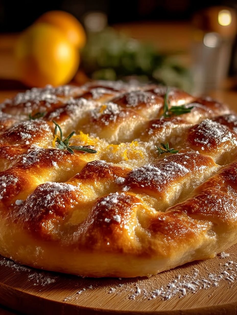 Fougasse Sucrée à la Fleur d’Oranger Facile image 2