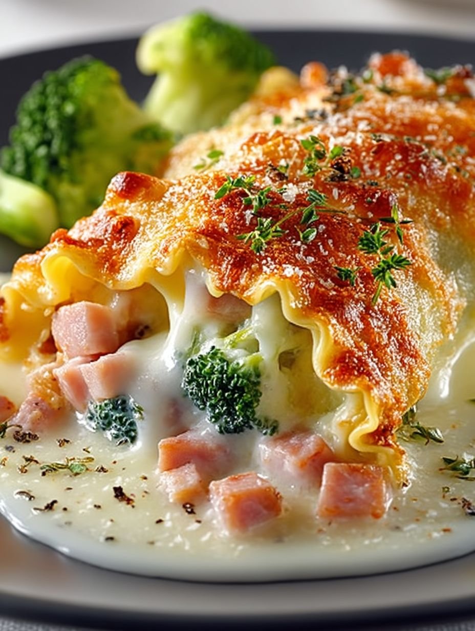 Lasagnes roulées au jambon image 2