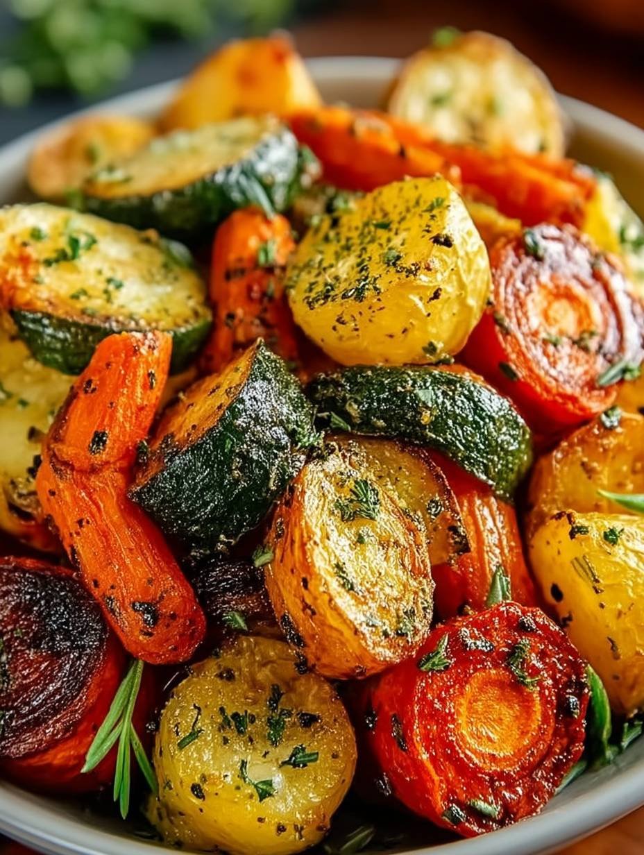 Légumes Rôtis à l’Ail et aux Herbes image 2