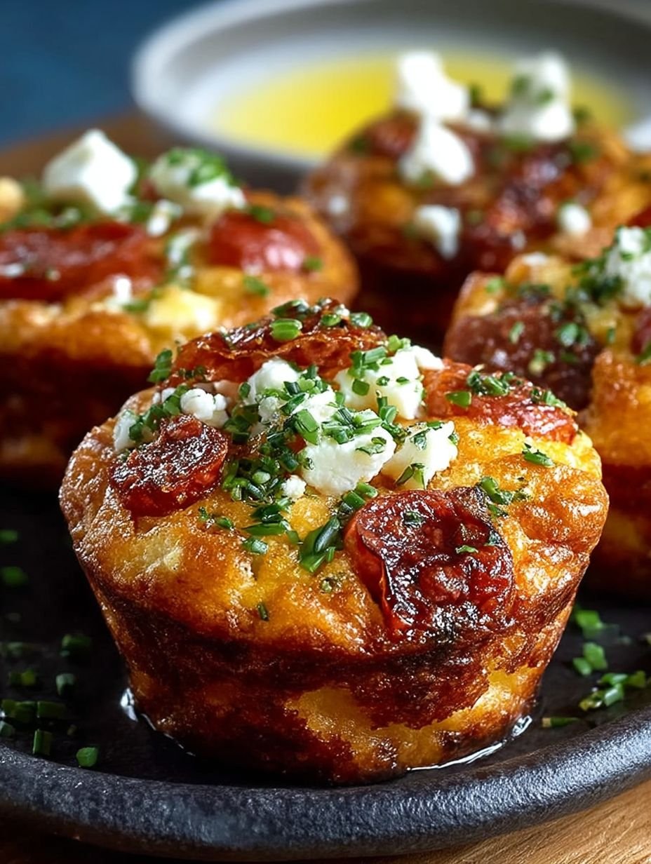 Muffins Au Chorizo Et Chèvre image 2