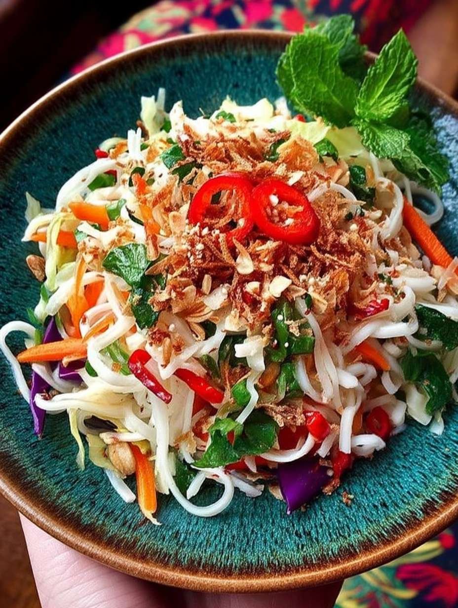 SALADE DE NOUILLES FROIDES THAÏLANDAISES image 2