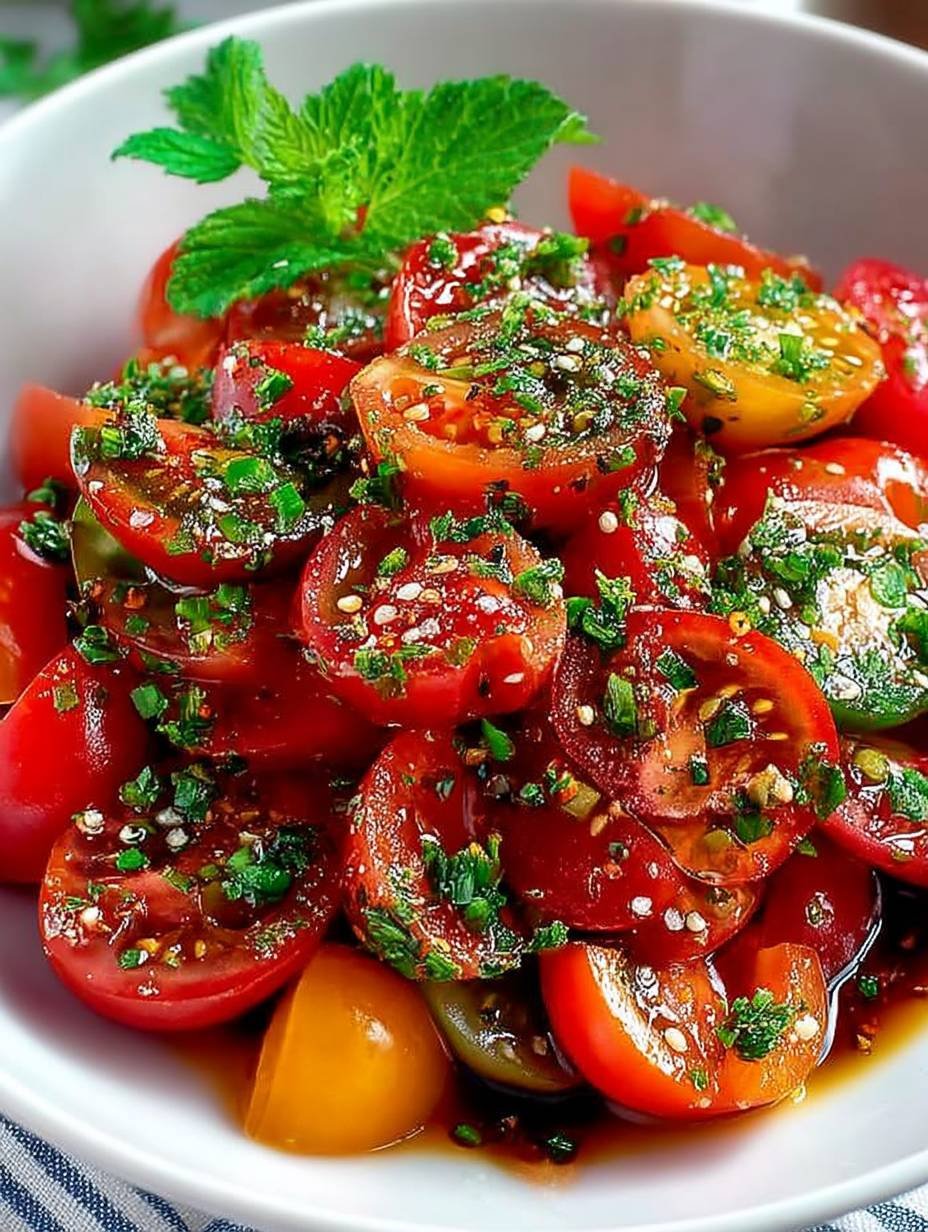 Salade Libanaise de Tomates image 2