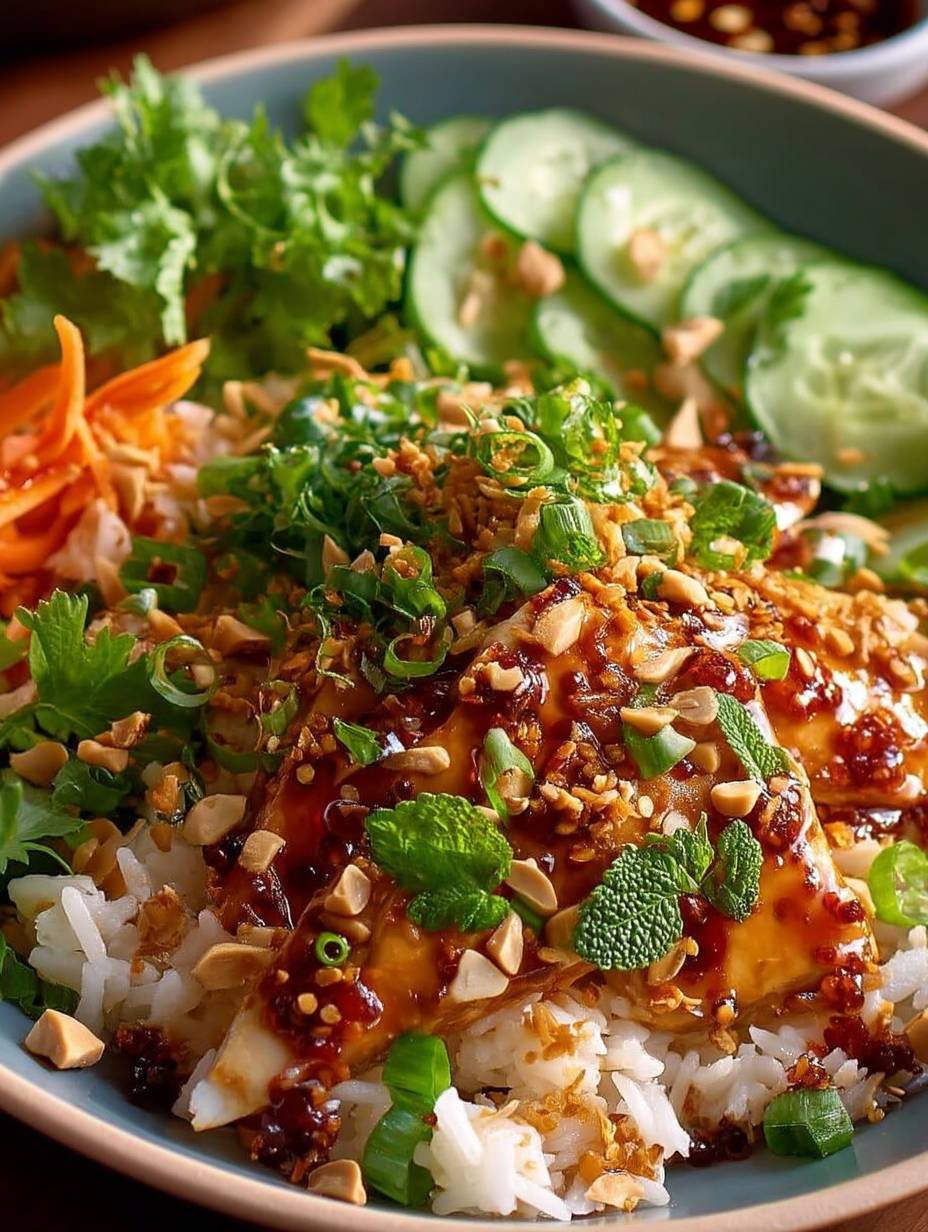 Salade de Riz Croustillant Satay image 2