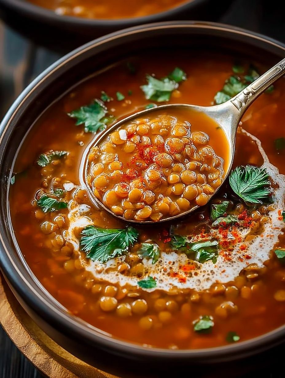 Soupe de lentilles à la marocaine image 2