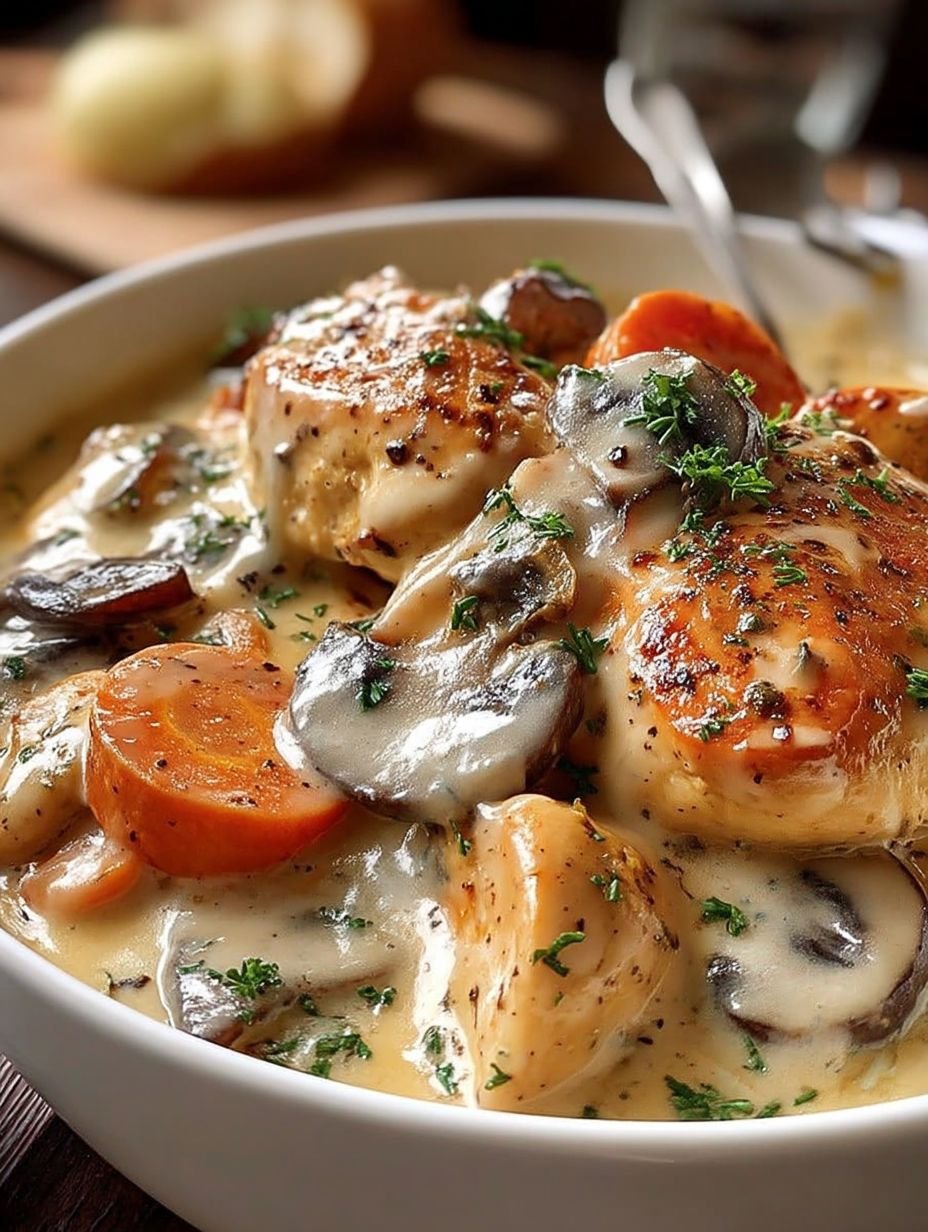 Blanquette Poulet Champignons Douceur image 2