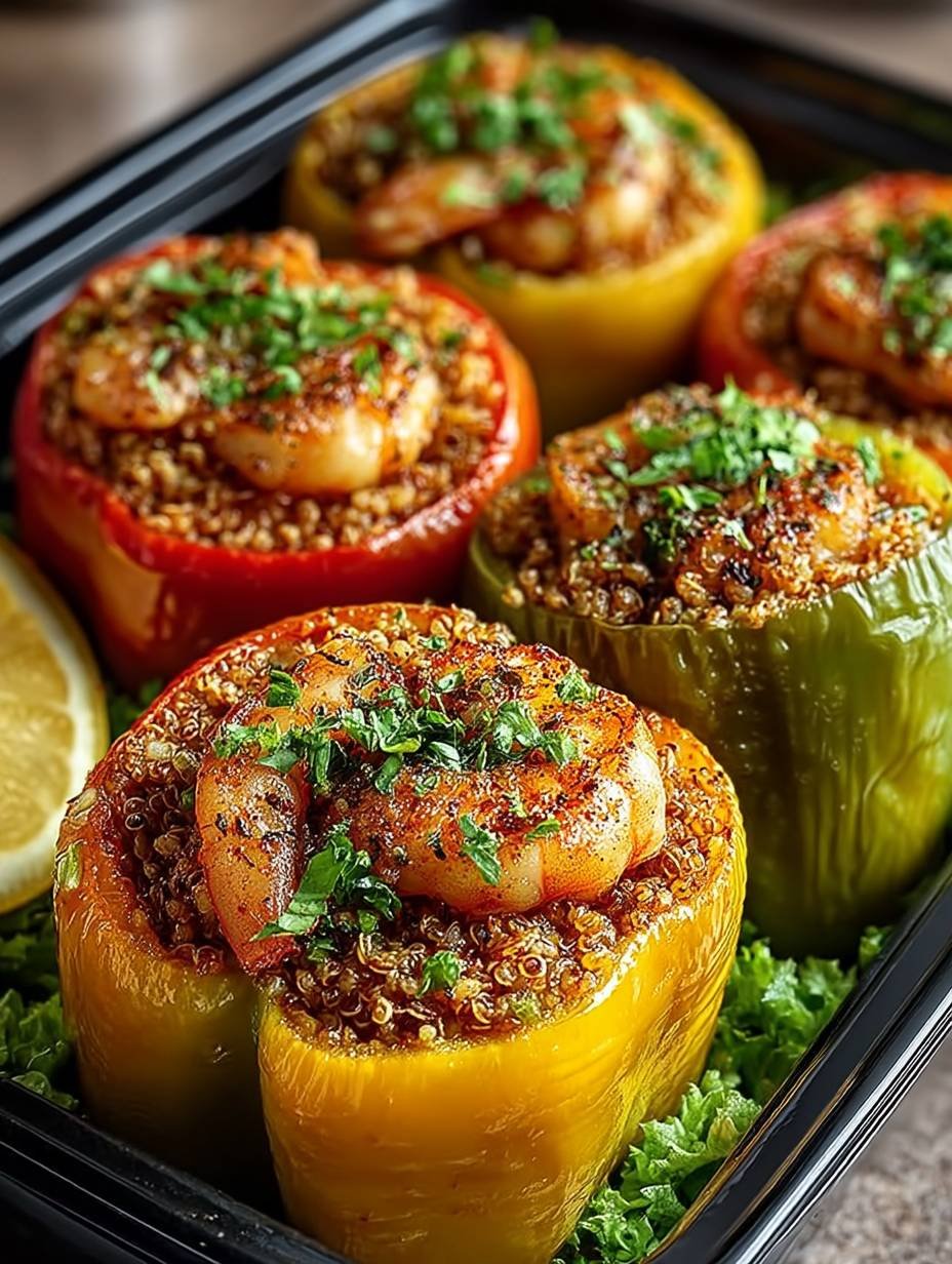 Cajun-Style Stuffed Bell Peppers image 2