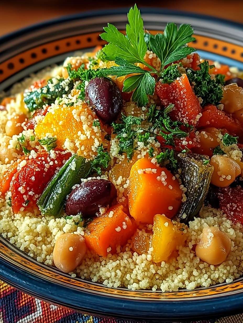 Couscous Marocain aux 7 Légumes image 2