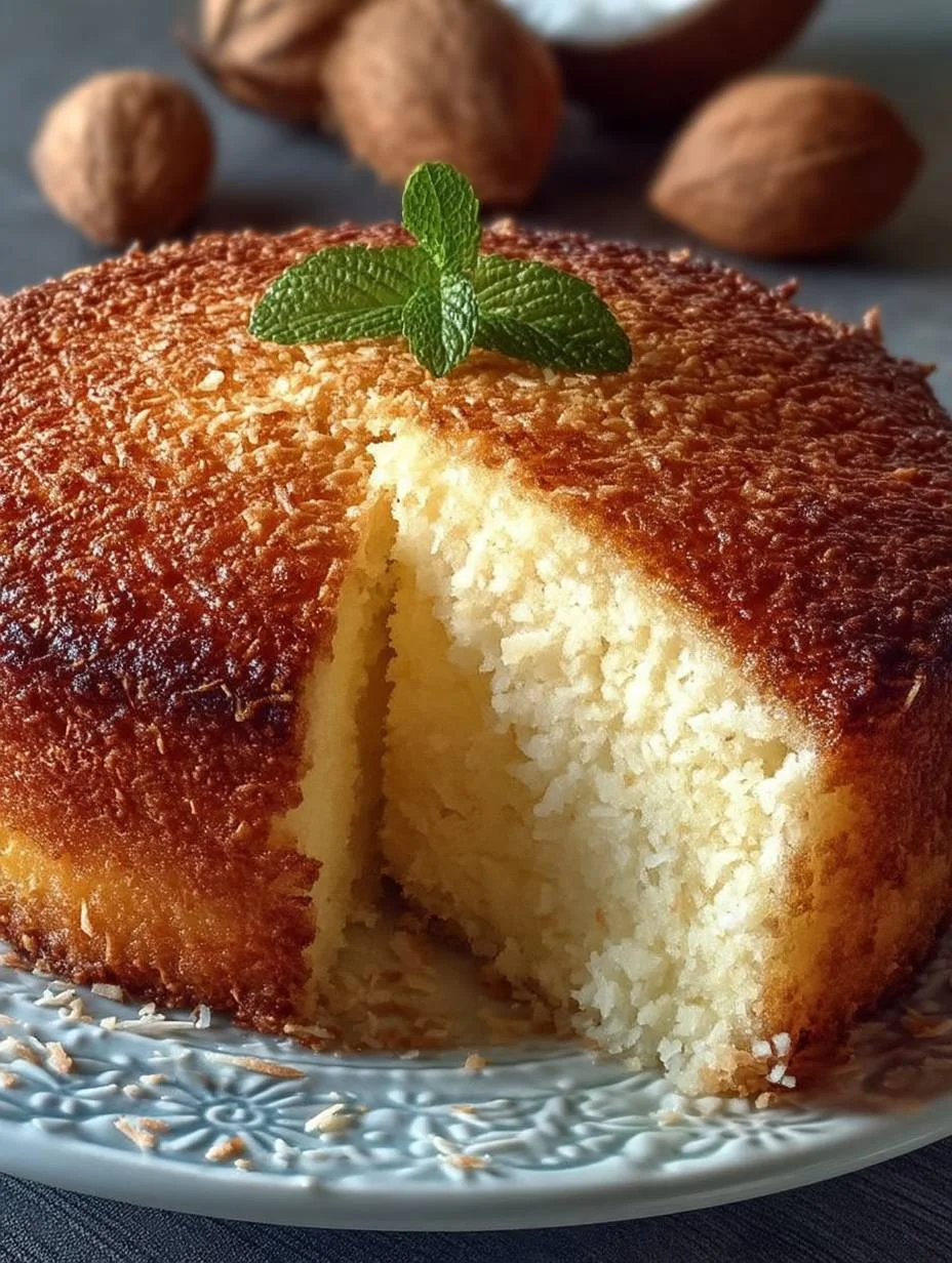 Gâteau à la noix de coco râpée image 2