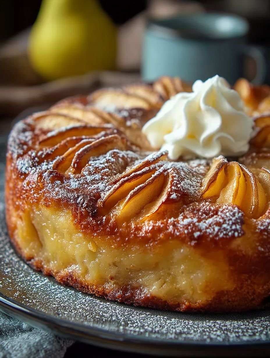 Gâteau aux pommes cuit à la poêle image 2