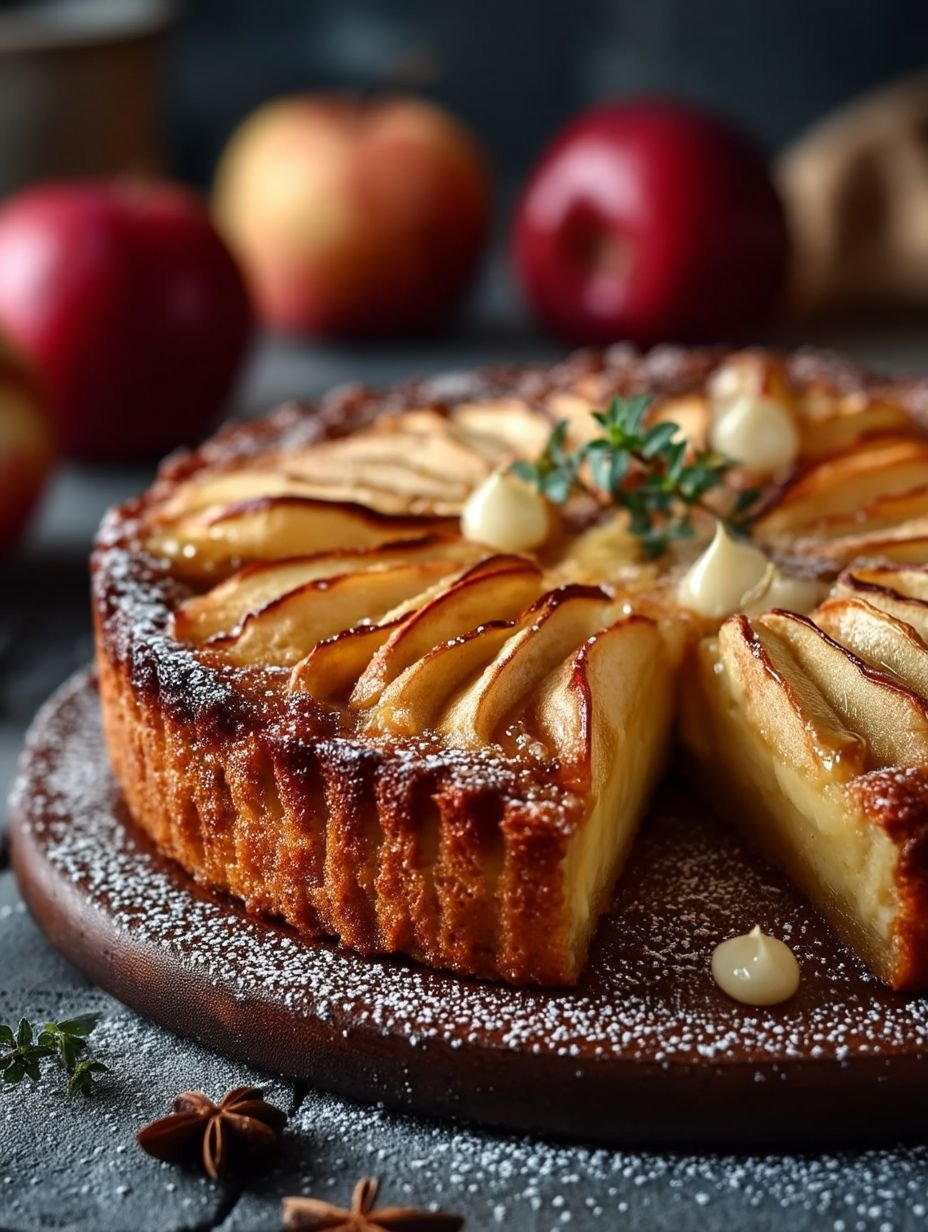 Gâteau aux pommes peu calorique image 2
