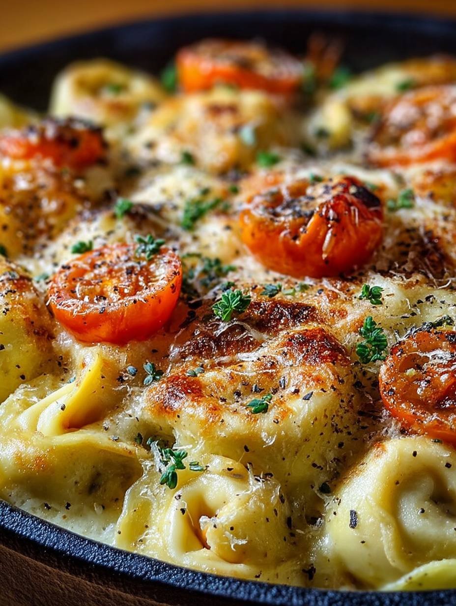 Gratin de tortellinis aux légumes image 2