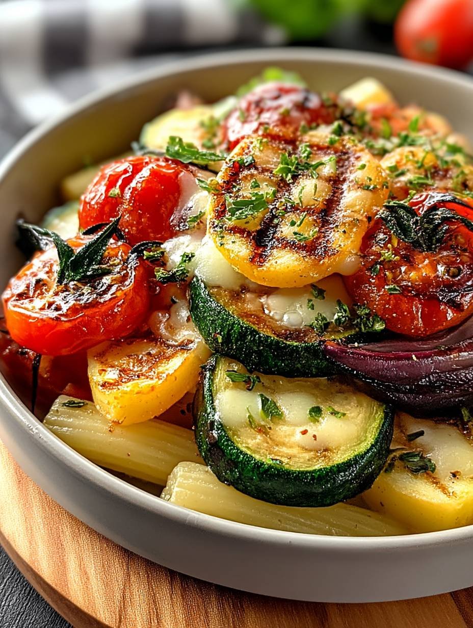 Légumes grillés au parmesan avec l'Air Fryer image 2