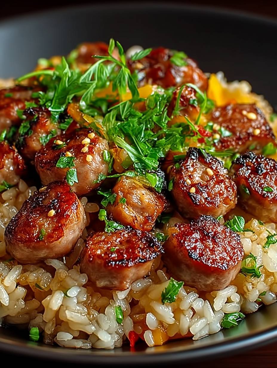 Poêlée Saucisse Riz image 2