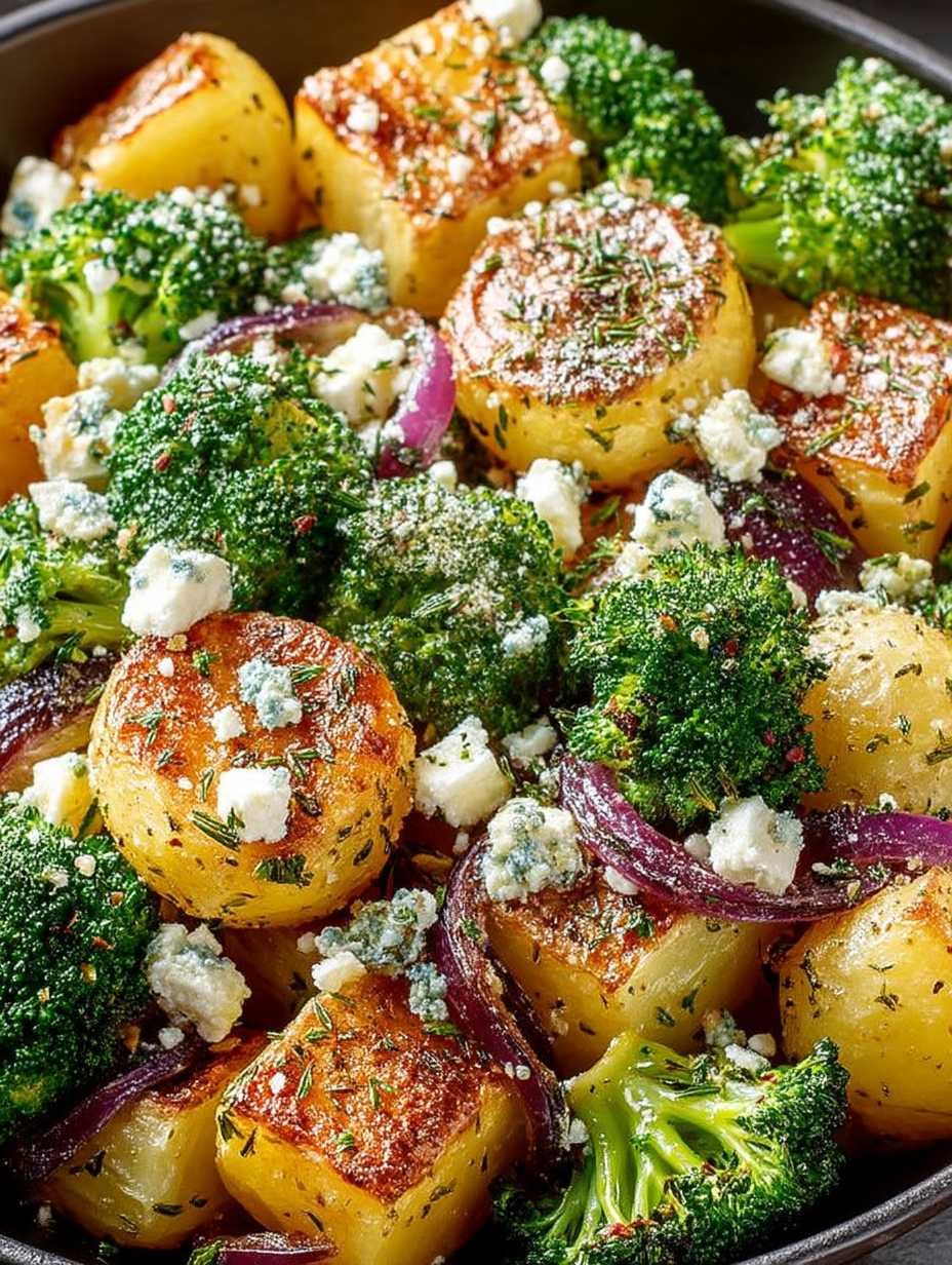 Pommes de terre brocoli feta image 2