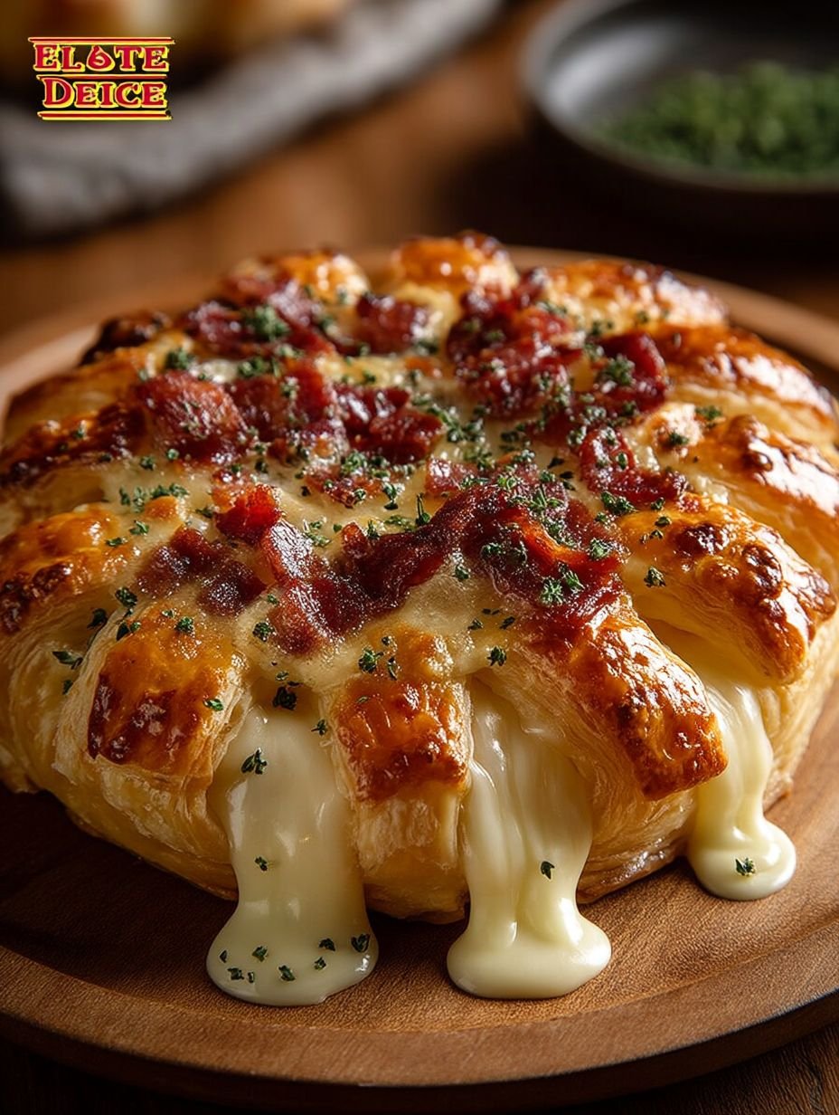 Recette de Feuilleté au Camembert et Lardons image 2