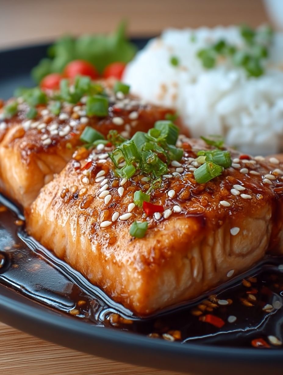 Saumon Teriyaki au Air Fryer image 2