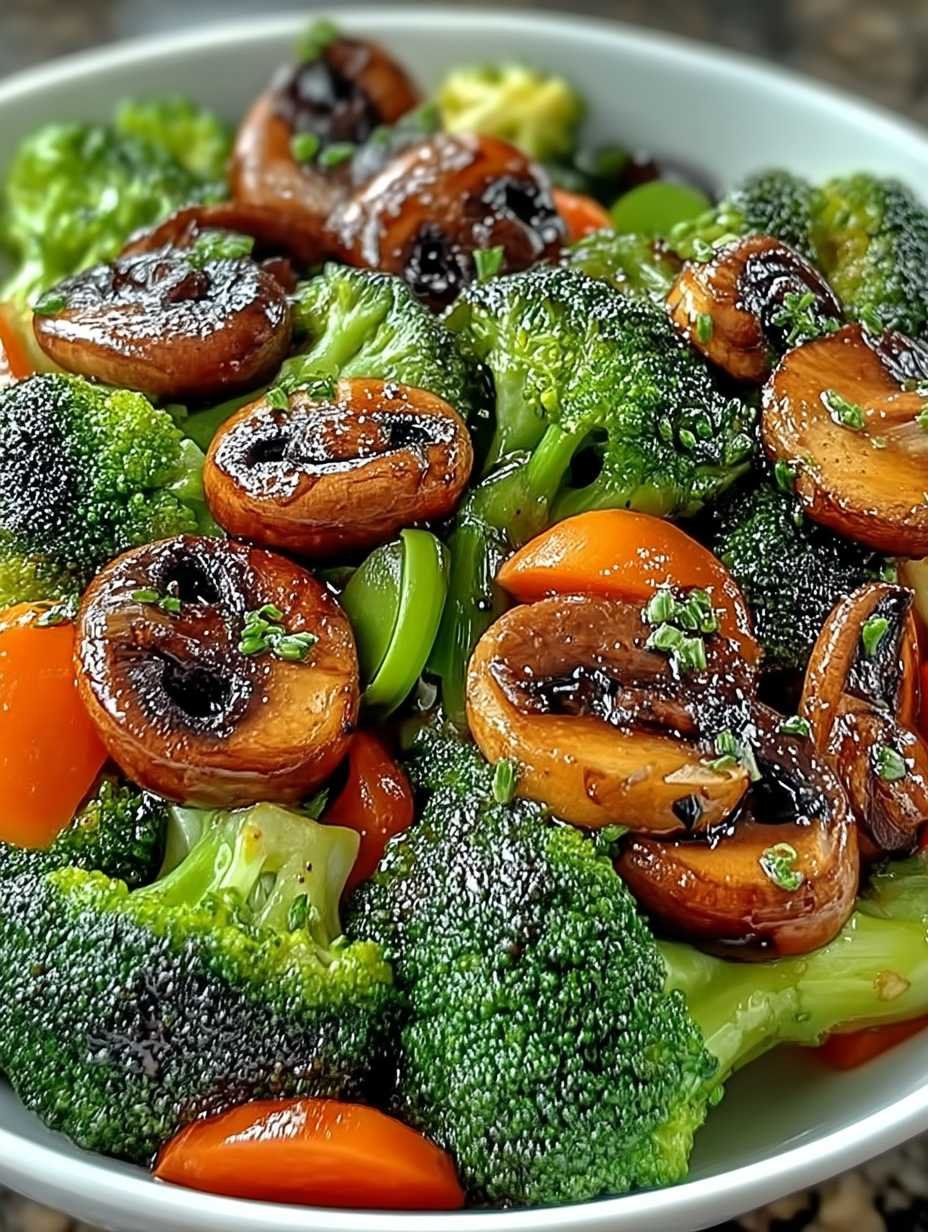 Sauté de Brocoli, Carotte et Champignons image 2