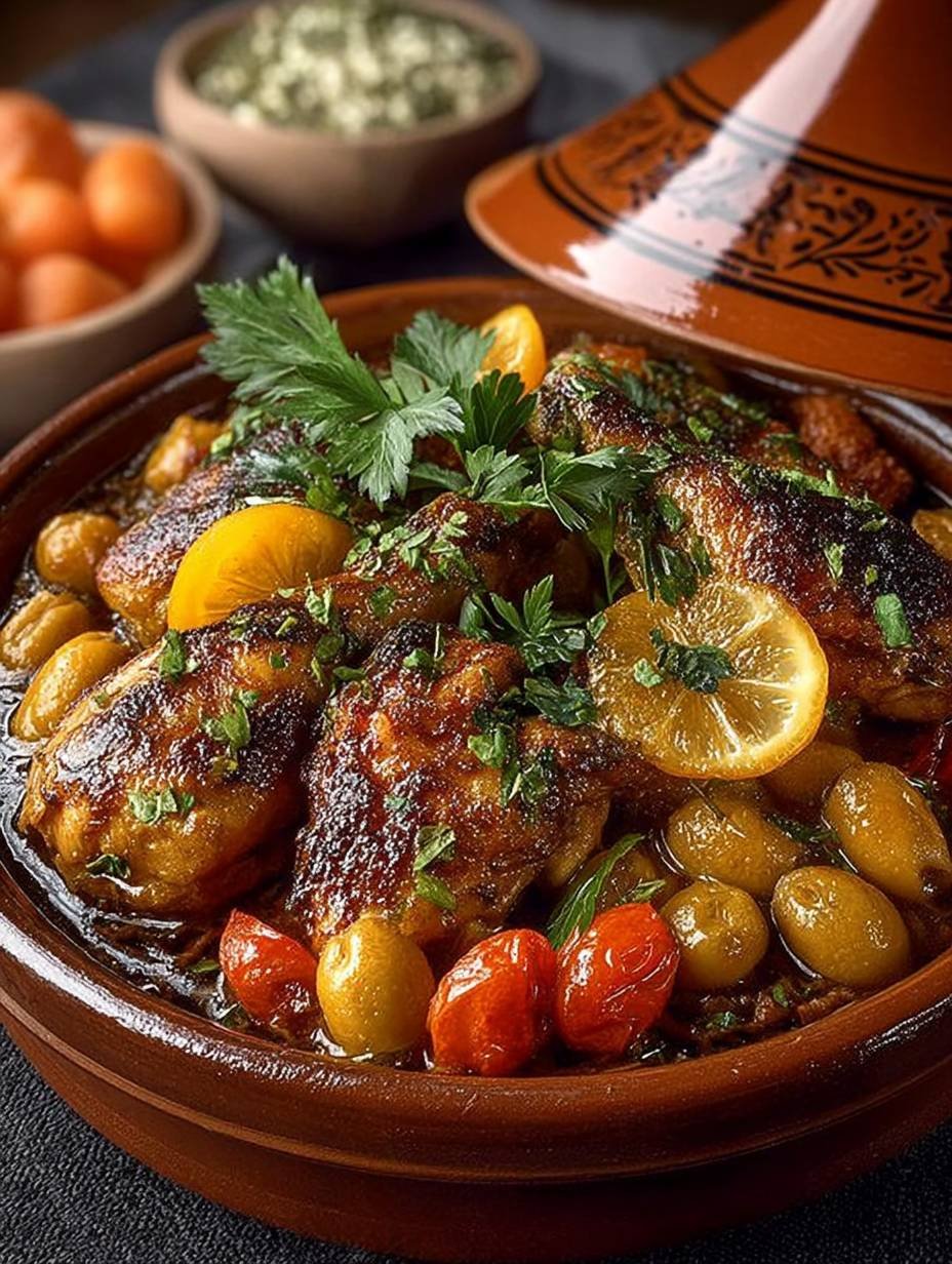 Tajine de Poulet aux Épices : Recette Traditionnelle et Parfumée image 2