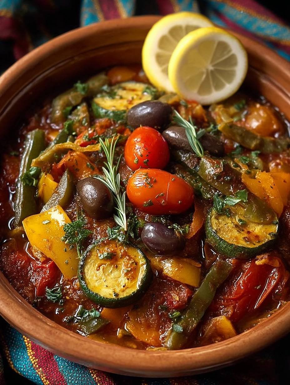 Tajine végétarien aux légumes d’été image 2