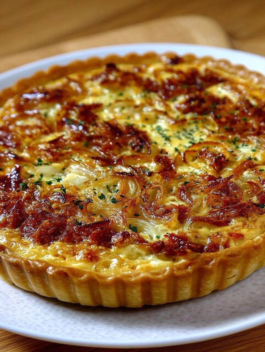 Tarte oignons chorizo image 2