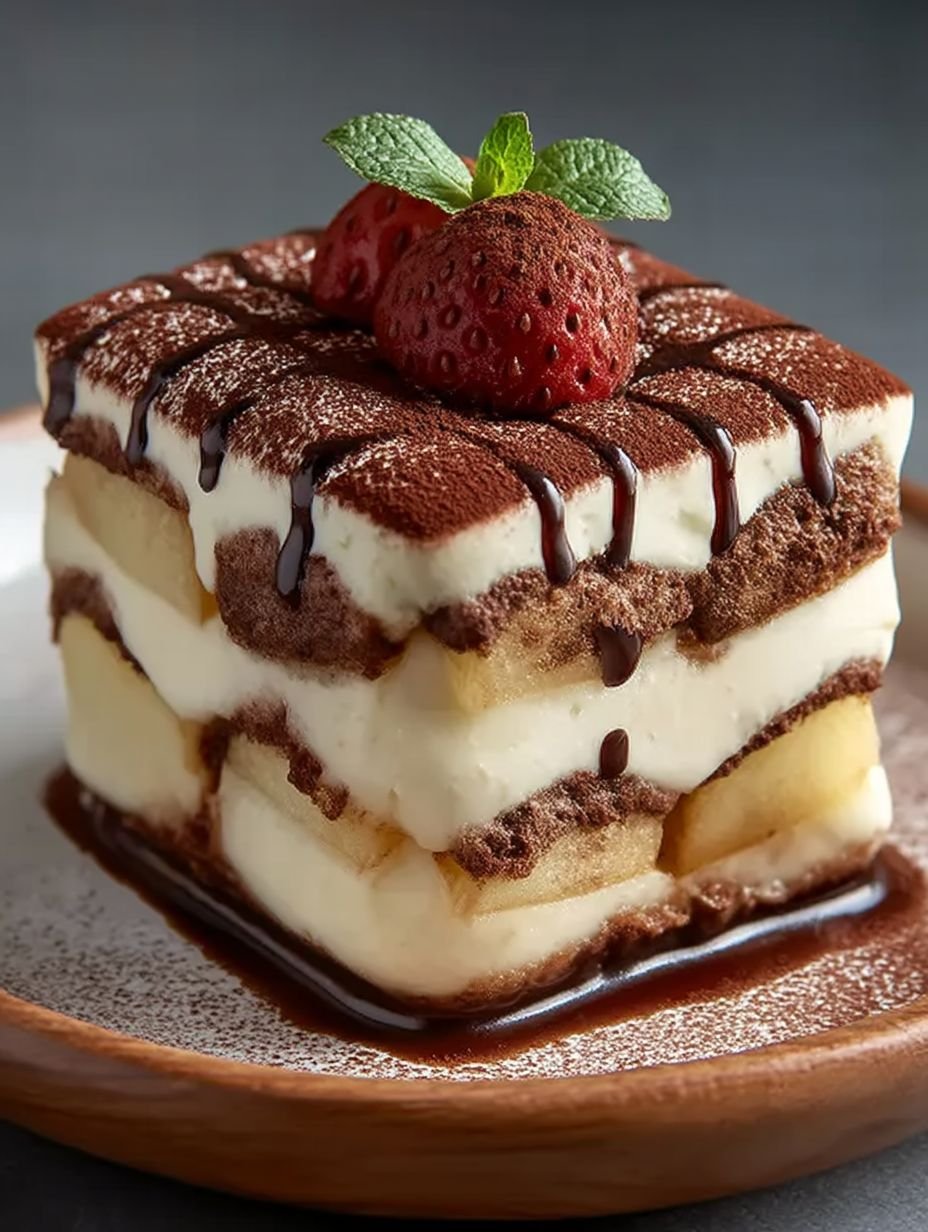 Tiramisu Chocolat & Poires image 2