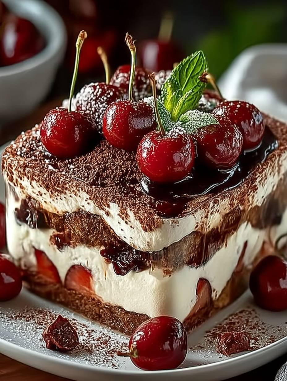 Tiramisu Forêt-Noire image 2
