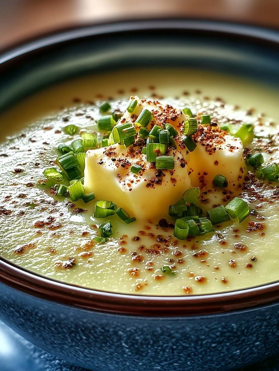 Velouté de poireaux au Boursin image 2