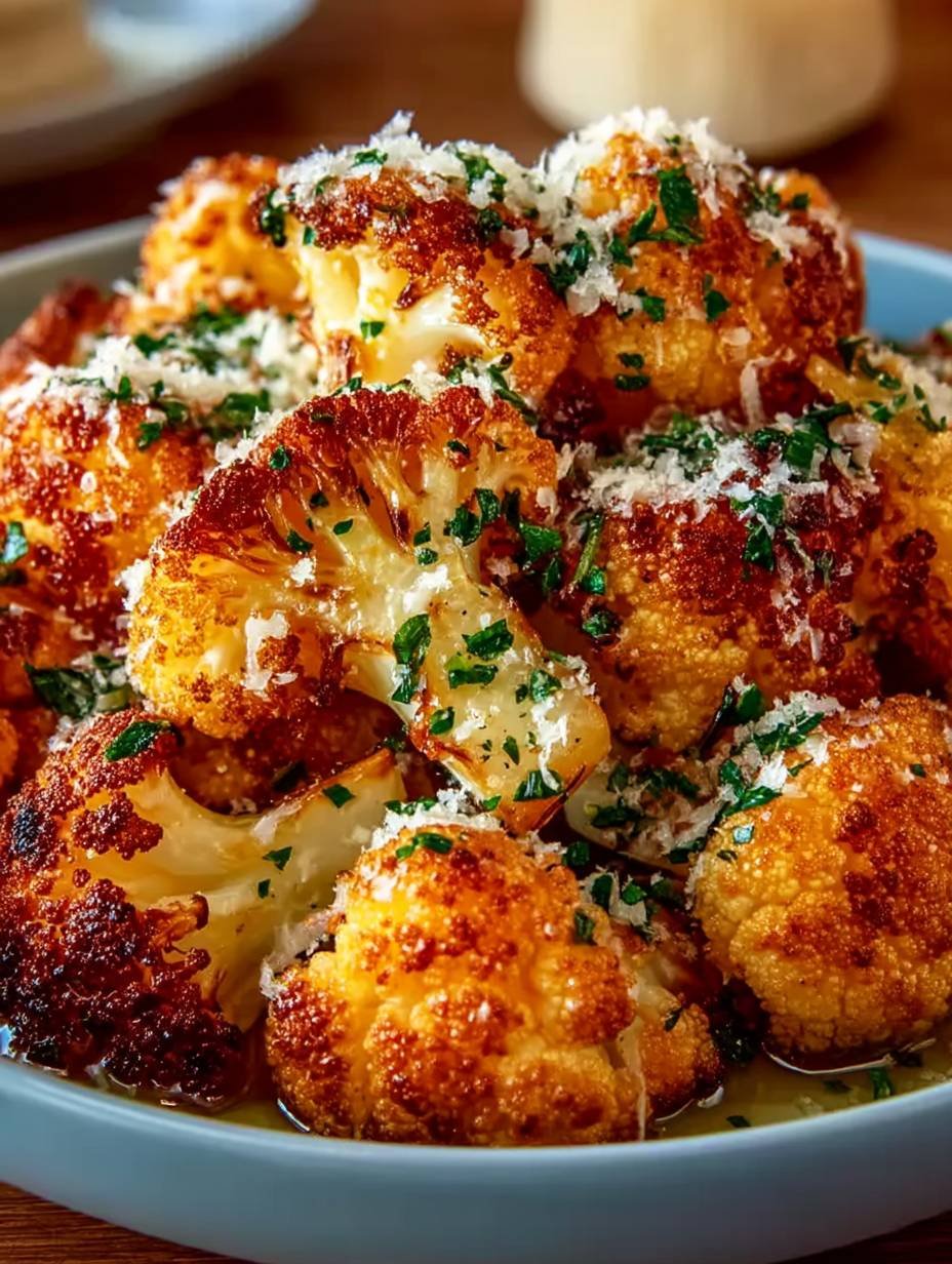 Chou-Fleur Rôti Croustillant au Parmesan : La Révolution Végétarienne qui Change Tout image 2