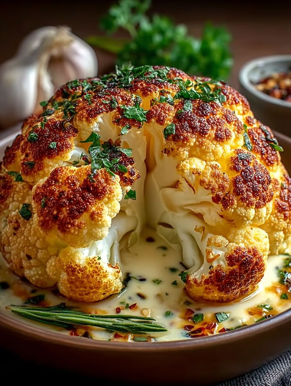 Chou-Fleur Rôti Entier Le Plus Incroyable JAMAIS image 2