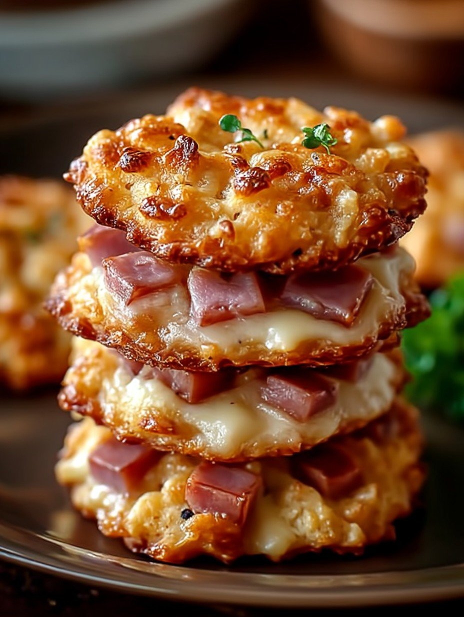 Cookies Salés au Jambon et Fromage image 2