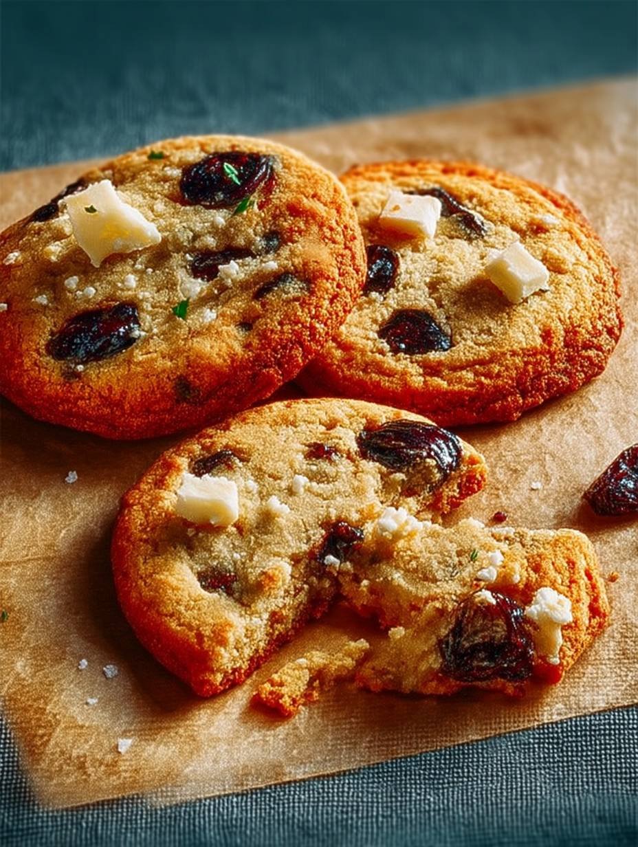 Cookies aux Cerises et Feta image 2