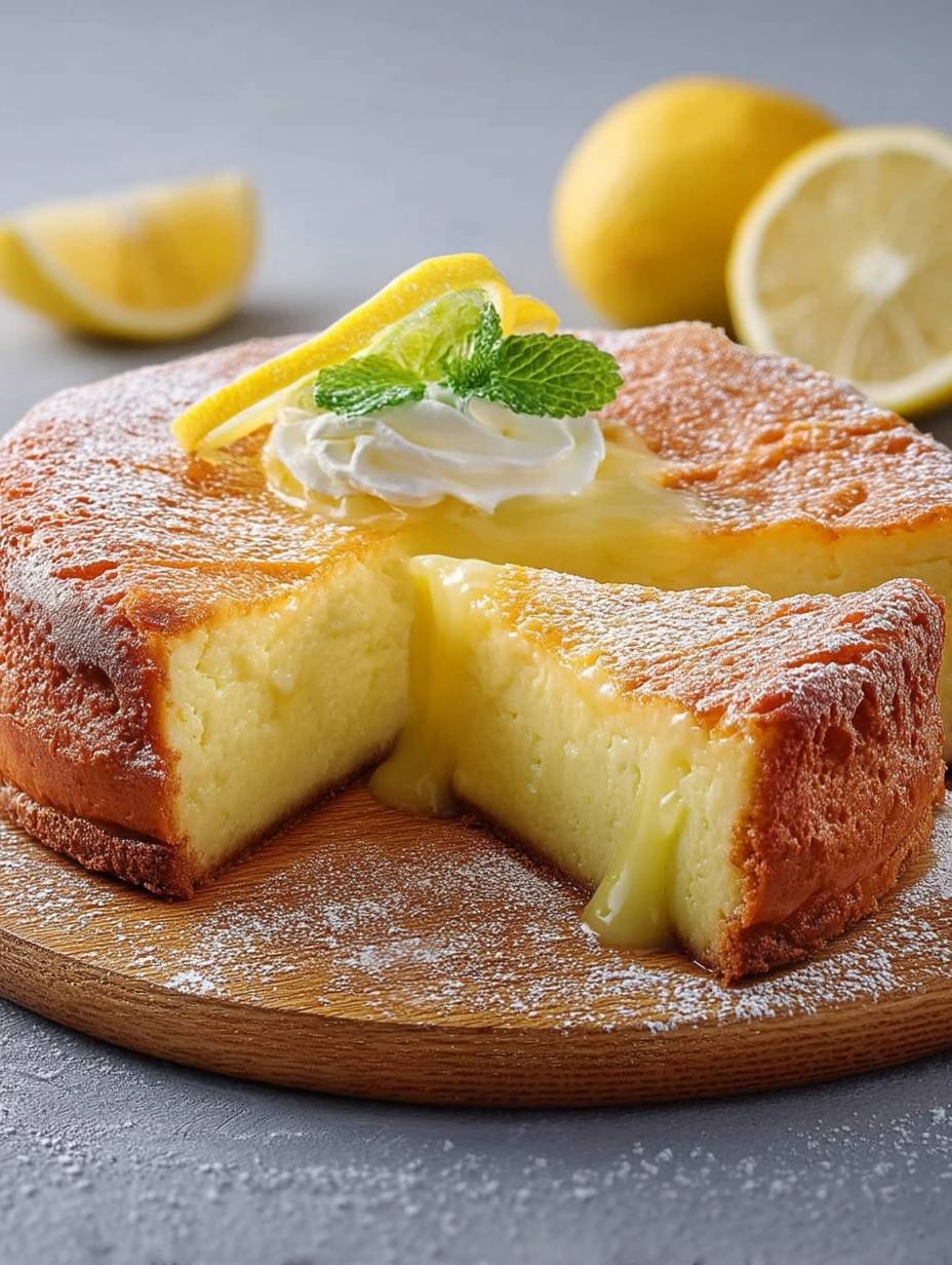 Gâteau au citron crémeux prêt en 5 minutes : rapide et ultra moelleux image 2