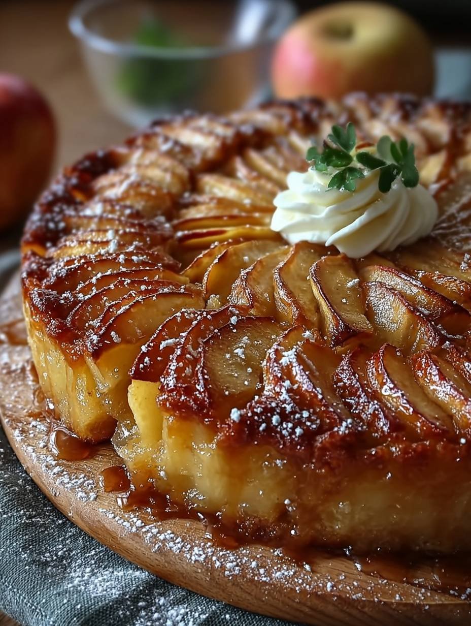 Gâteau aux Pommes Façon Grand-Mère - Recette Traditionnelle Facile image 2