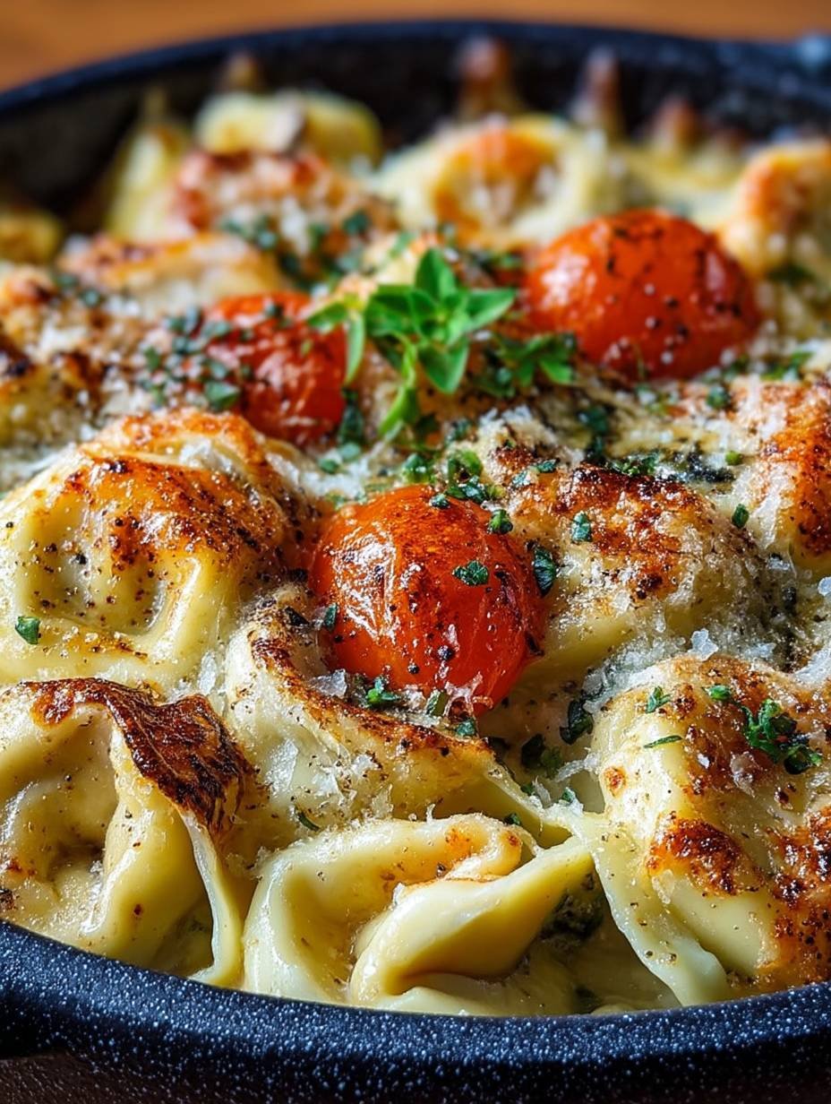 Gratin de tortellinis aux légumes image 2