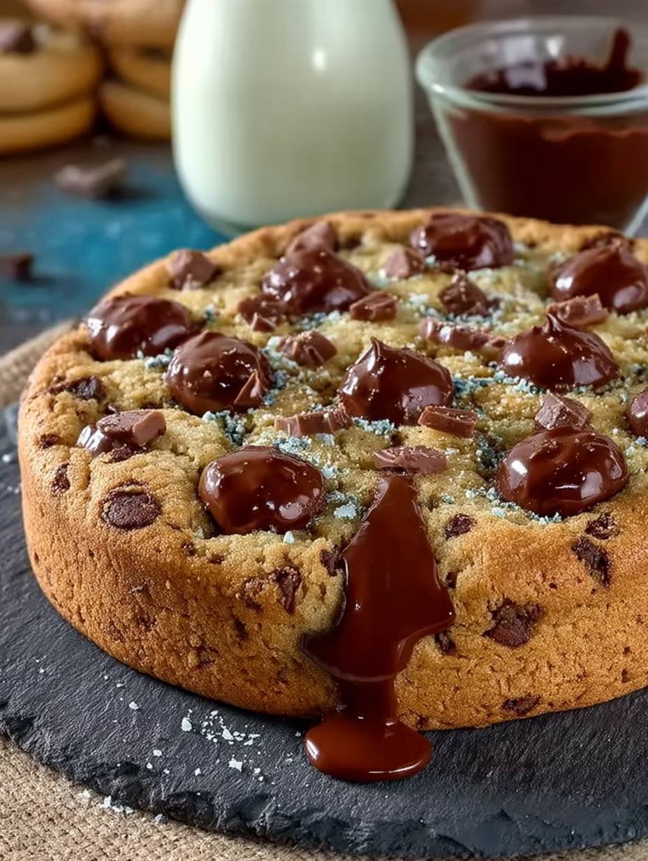 Maxi cookie coeur coulant image 2