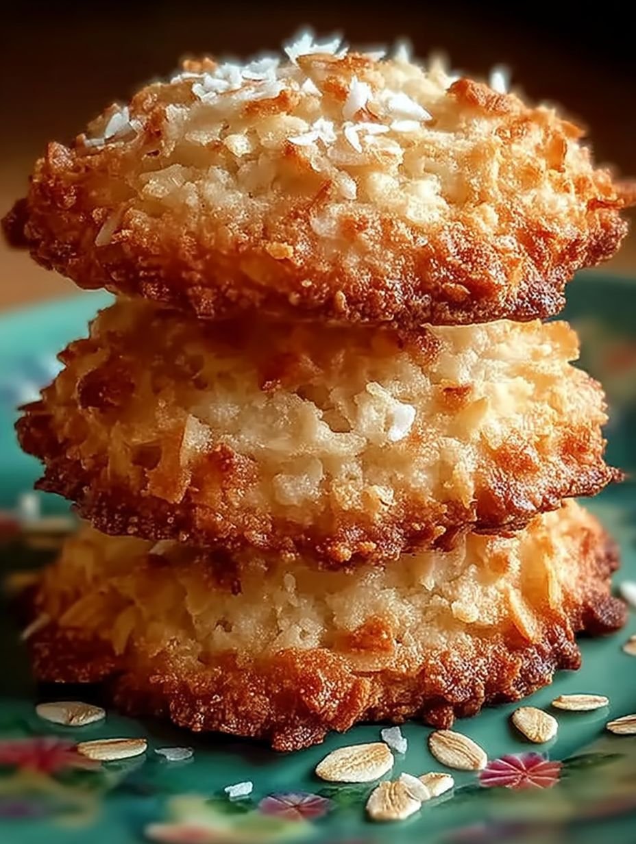 Mes Biscuits Allégés Noix de Coco Flocons d'Avoine : Le Snack Sain Prêt en 20 Min ! image 2