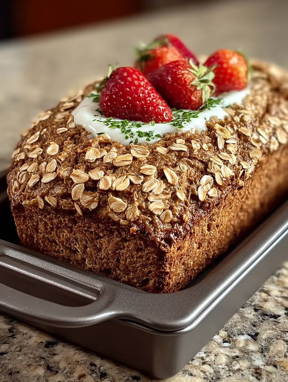 Pain Express Aux Flocons D’avoine et Yaourt Grec image 2