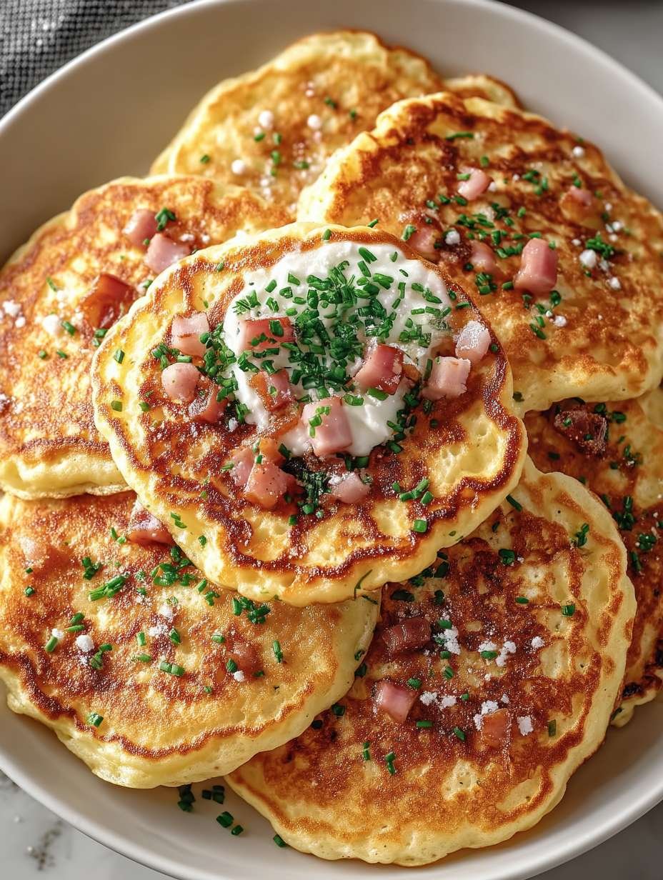 Pancakes Jambon Fromage image 2