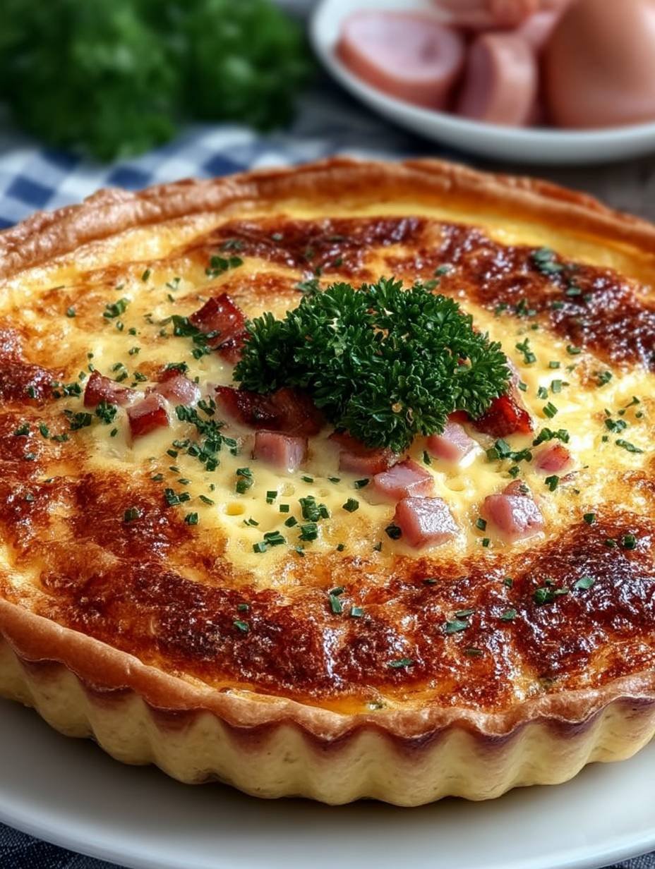 Quiche Sans Pâte à l'Ancienne image 2