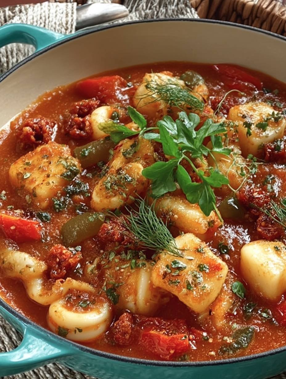 RAGOÛT DE CALAMARS AU CHORIZO DE LAURENT MARIOTTE image 2