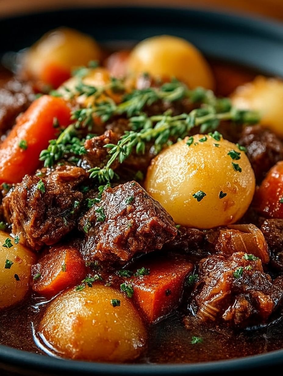 Ragoût du Pauvre Mijoteuse : Le Plat Réconfortant Facile pour Toute la Famille ! image 2