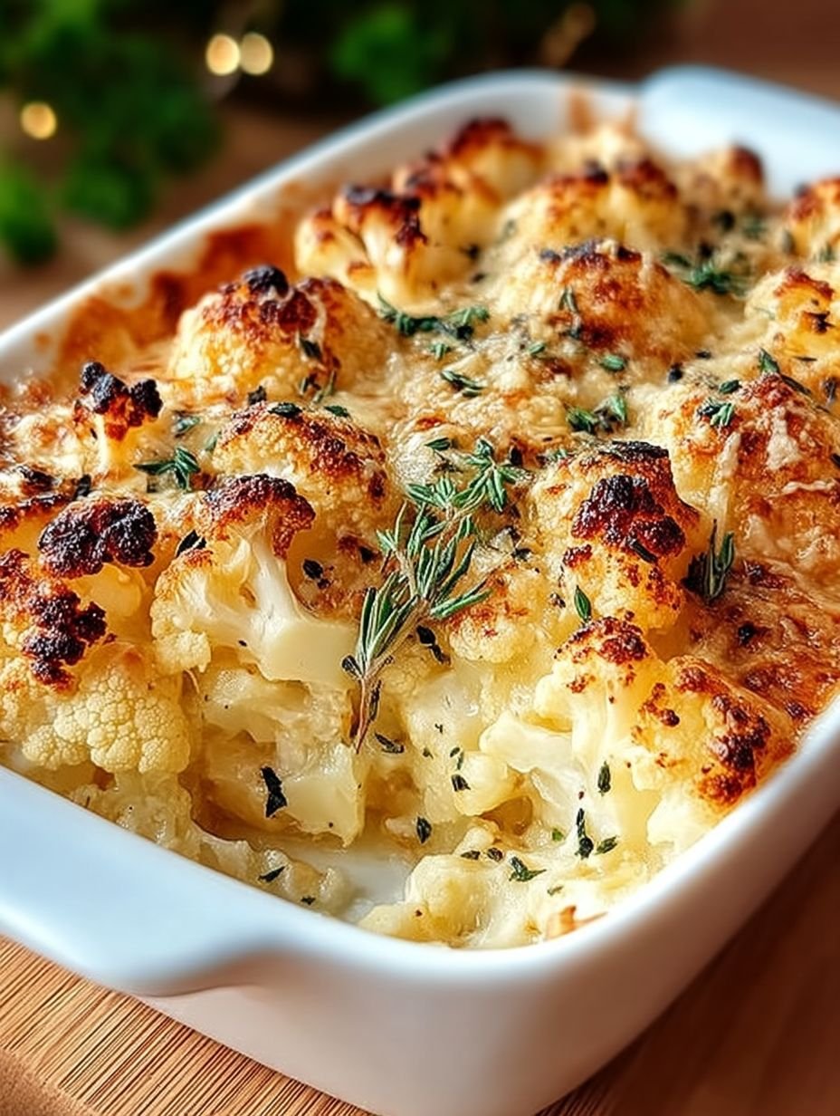 Recette de Gratin de Chou-fleur et Pommes de Terre au Comté image 2